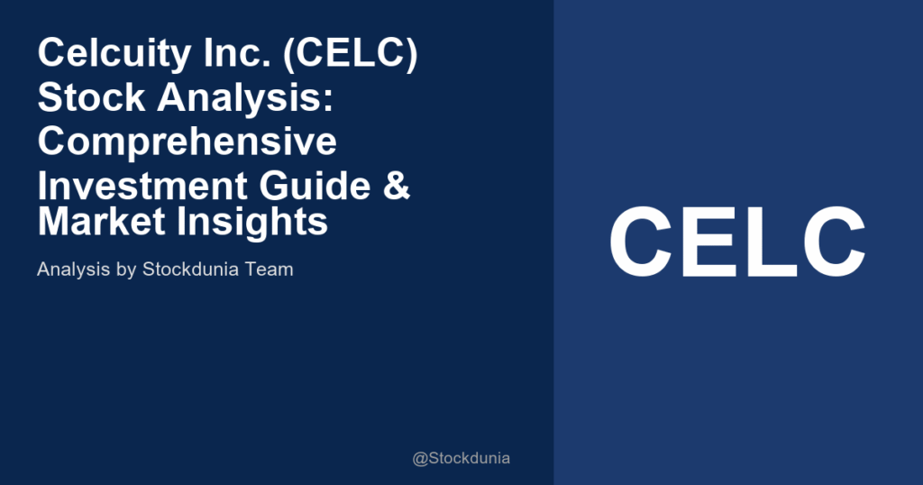 Celcuity Inc. (CELC) Stock Analysis: Comprehensive Investment Guide & Market Insights