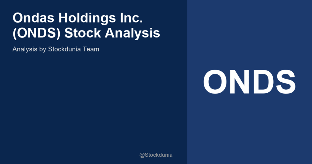 Ondas Holdings Inc. (ONDS) Stock Analysis